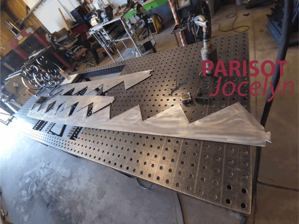 Fabrication limon crémaillère