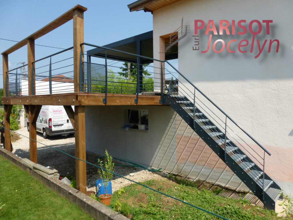 escalier garde corps exterieur